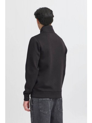 Casual Friday CFRO viscose sweat w.contrast pocke: Black Beauty | Freewear CFRO viscose sweat w.contrast pocke: - www.freewear.nl - Freewear