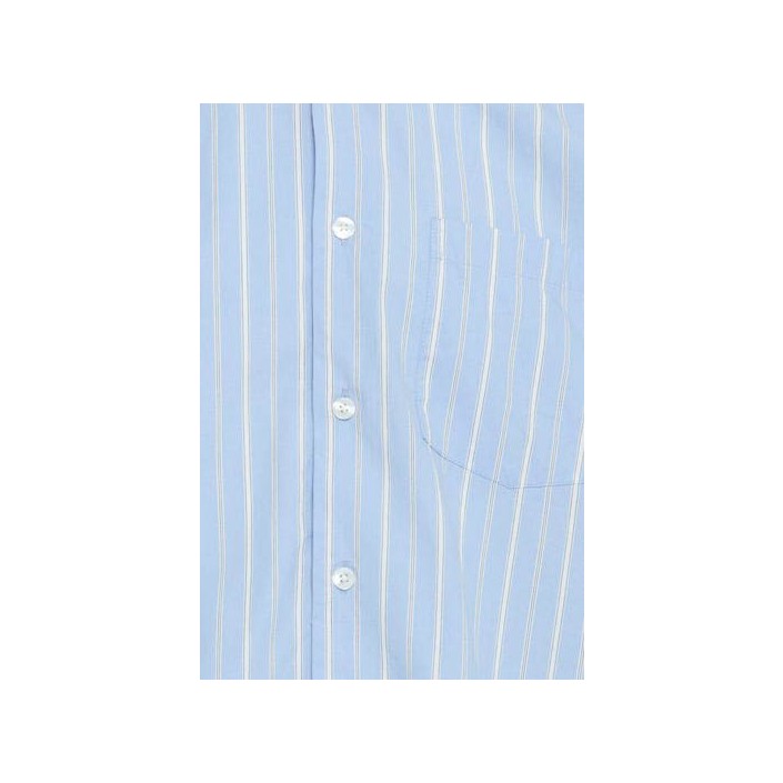 Casual Friday CFMARTIS LS relaxed striped shirt:Sh Vista Blue | Freewear CFMARTIS LS relaxed striped shirt:Sh - www.freewear.nl - Freewear