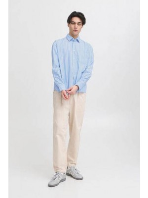 Casual Friday CFMARTIS LS relaxed striped shirt:Sh Vista Blue | Freewear CFMARTIS LS relaxed striped shirt:Sh - www.freewear.nl - Freewear