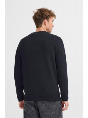 Casual Friday CFTHEO 0231 MILANO CREW KNIT:Knit Dark Navy | Freewear CFTHEO 0231 MILANO CREW KNIT:Knit - www.freewear.nl - Freewear