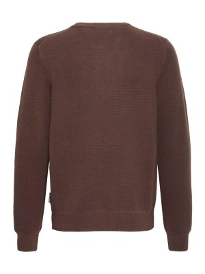 Casual Friday CFTHEO 0231 MILANO CREW KNIT:Knit bruin | Freewear CFTHEO 0231 MILANO CREW KNIT:Knit - www.freewear.nl - Freewear