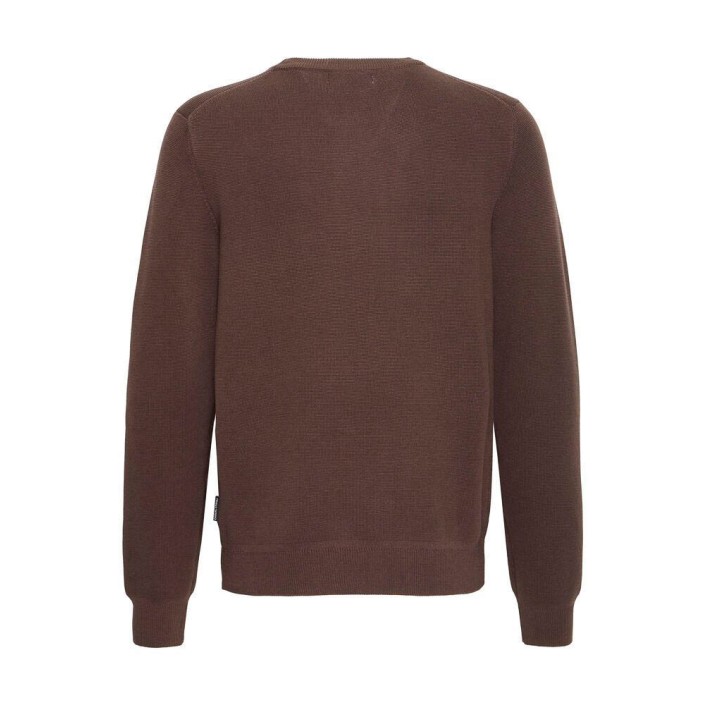 Casual Friday CFTHEO 0231 MILANO CREW KNIT:Knit bruin | Freewear CFTHEO 0231 MILANO CREW KNIT:Knit - www.freewear.nl - Freewear