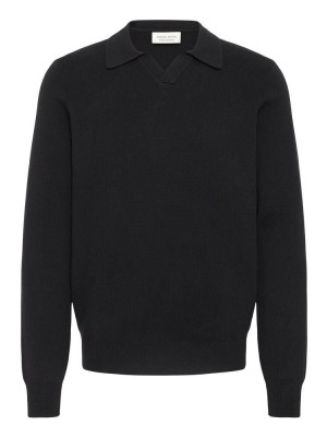 Casual Friday CFDAHL 0231 MILANO POLO KNIT:Knit Black Beauty | Freewear CFDAHL 0231 MILANO POLO KNIT:Knit - www.freewear.nl - Freewear