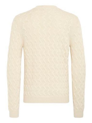 Casual Friday CFVINBORG CABLE KNIT:Knit Turtledove | Freewear CFVINBORG CABLE KNIT:Knit - www.freewear.nl - Freewear