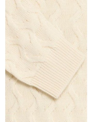 Casual Friday CFVINBORG CABLE KNIT:Knit Turtledove | Freewear CFVINBORG CABLE KNIT:Knit - www.freewear.nl - Freewear
