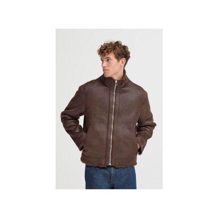 Casual Friday CFMACKSEN TEDDY JACKET:Jackets Demitasse | Freewear CFMACKSEN TEDDY JACKET:Jackets - www.freewear.nl - Freewear