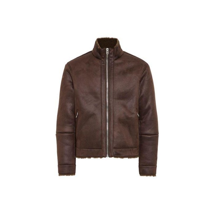 Casual Friday CFMACKSEN TEDDY JACKET:Jackets Demitasse | Freewear CFMACKSEN TEDDY JACKET:Jackets - www.freewear.nl - Freewear