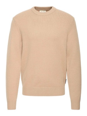 Casual Friday CFANDRO 0247 CREW NECK KNIT:Knit Silver Mink Melange | Freewear CFANDRO 0247 CREW NECK KNIT:Knit - www.freewear.nl - Freewear