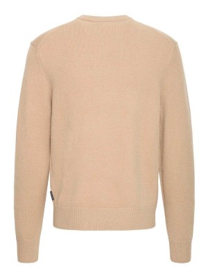 Casual Friday CFANDRO 0247 CREW NECK KNIT:Knit Silver Mink Melange | Freewear CFANDRO 0247 CREW NECK KNIT:Knit - www.freewear.nl - Freewear