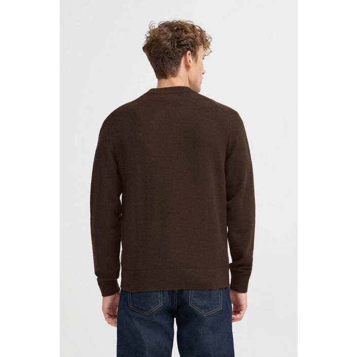Casual Friday CFANDRO 0247 CREW NECK KNIT:Knit Demitasse Melange | Freewear CFANDRO 0247 CREW NECK KNIT:Knit - www.freewear.nl - Freewear