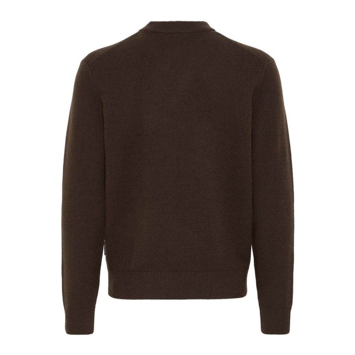 Casual Friday CFANDRO 0247 CREW NECK KNIT:Knit Demitasse Melange | Freewear CFANDRO 0247 CREW NECK KNIT:Knit - www.freewear.nl - Freewear