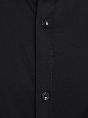 Jack and Jones jjprPARMA SHIRT L/S NOOS Black/SUPER SLIM | Freewear jjprPARMA SHIRT L/S NOOS - www.freewear.nl - Freewear