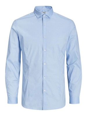 Jack and Jones jjprPARMA SHIRT L/S NOOS Cashmere Blue/SUPER | Freewear