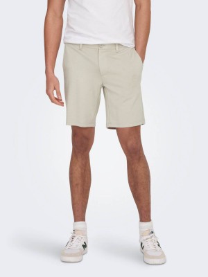 ONLY&SONS ONSMARK SHORTS 0209 NOOS Moonstruck | Freewear ONSMARK SHORTS 0209 NOOS - www.freewear.nl - Freewear