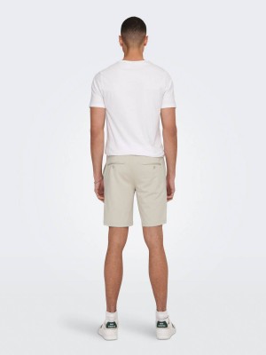 ONLY&SONS ONSMARK SHORTS 0209 NOOS Moonstruck | Freewear ONSMARK SHORTS 0209 NOOS - www.freewear.nl - Freewear