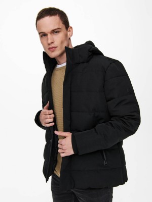 ONLY&SONS ONSCAYSON PUFFA OTW Black | Freewear ONSCAYSON PUFFA OTW - www.freewear.nl - Freewear