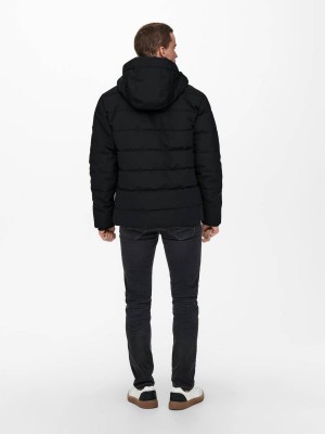 ONLY&SONS ONSCAYSON PUFFA OTW Black | Freewear ONSCAYSON PUFFA OTW - www.freewear.nl - Freewear