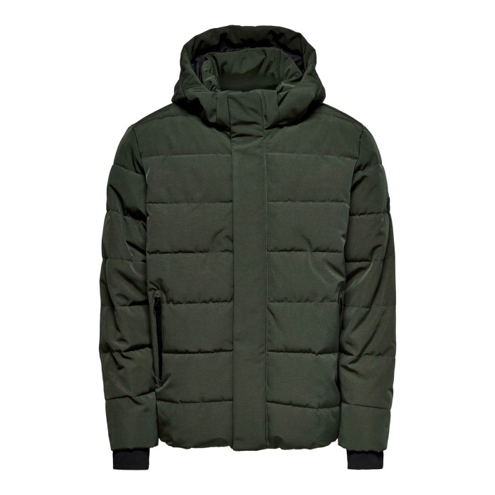 ONLY&SONS ONSCAYSON PUFFA OTW Peat | Freewear ONSCAYSON PUFFA OTW - www.freewear.nl - Freewear