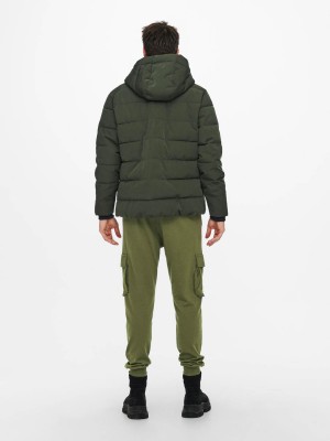 ONLY&SONS ONSCAYSON PUFFA OTW Peat | Freewear ONSCAYSON PUFFA OTW - www.freewear.nl - Freewear