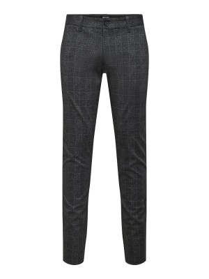 ONLY&SONS ONSMARK CHECK PANTS HY 9887 NOOS Black | Freewear ONSMARK CHECK PANTS HY 9887 NOOS - www.freewear.nl - Freewear