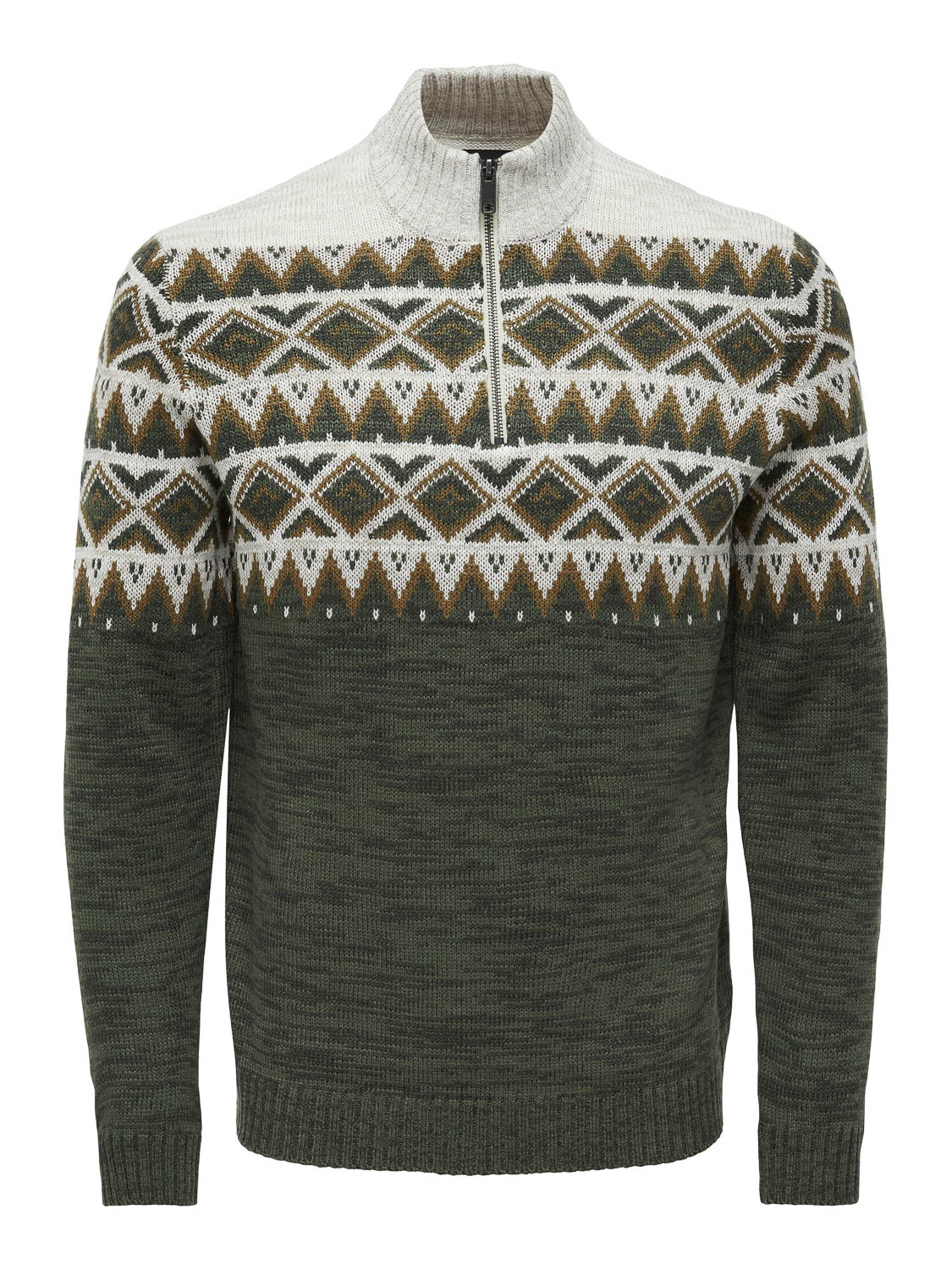 Only and Sons Onsnew Ludvig Half Zip Knit