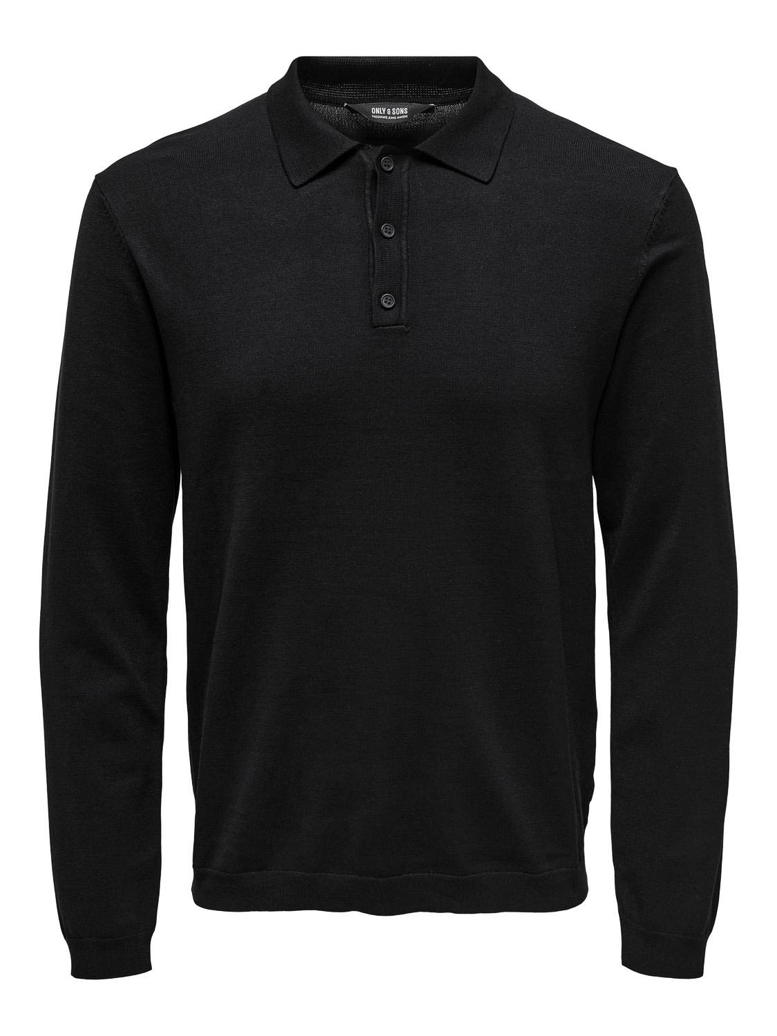 ONLY & SONS ONSWYLER LIFE REG 14 LS POLO KNIT Heren Trui - Maat M
