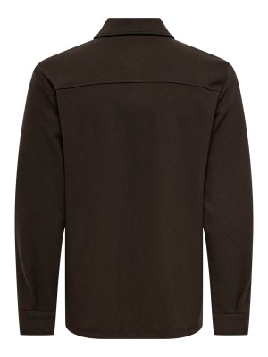 ONLY&SONS ONSNEWKODYL OVERSHIRT SWEAT NOOS Mulch | Freewear ONSNEWKODYL OVERSHIRT SWEAT NOOS - www.freewear.nl - Freewear