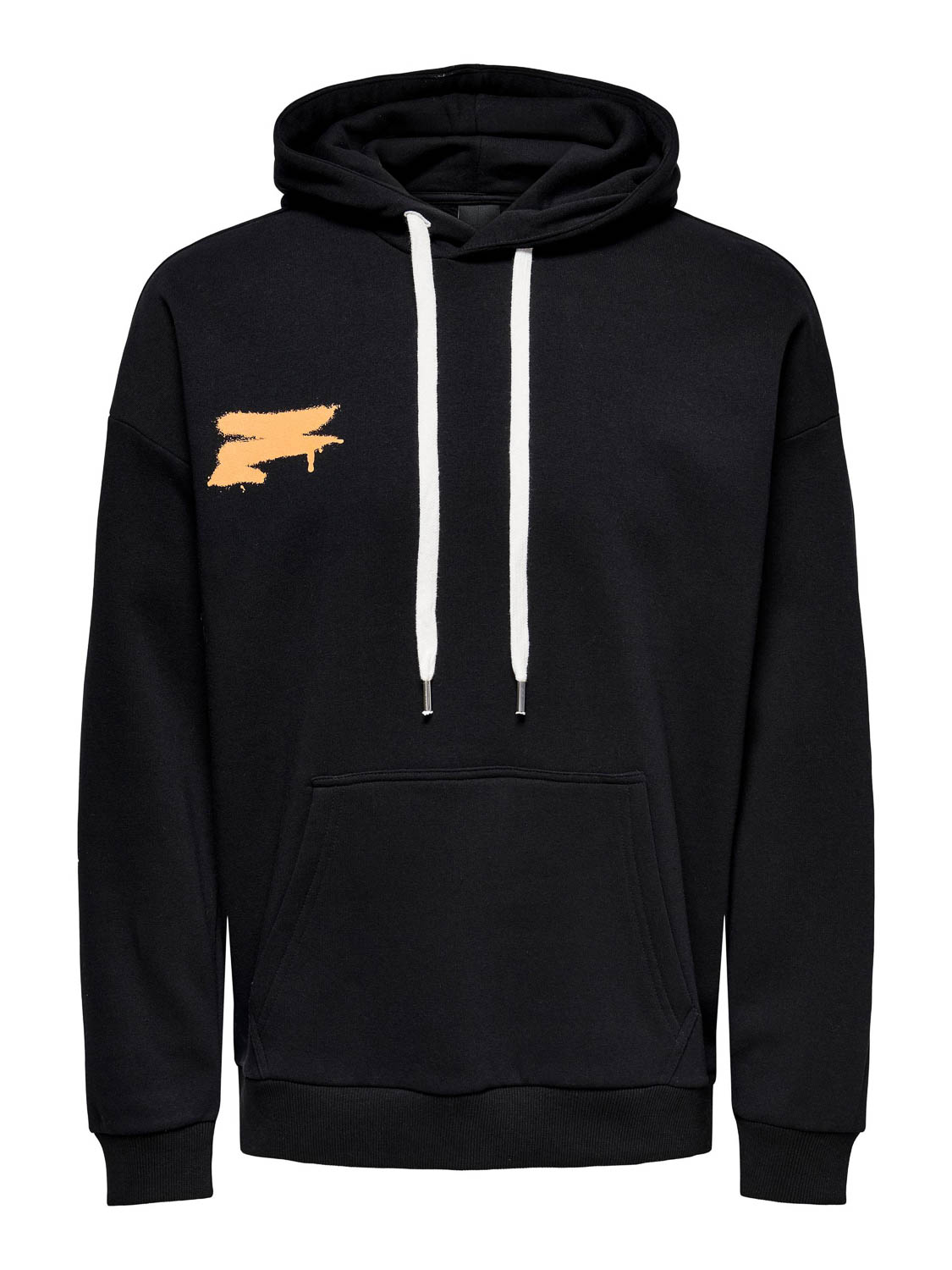 Only & Sons Osiris Life Trui - Mannen - zwart - wit - oranje