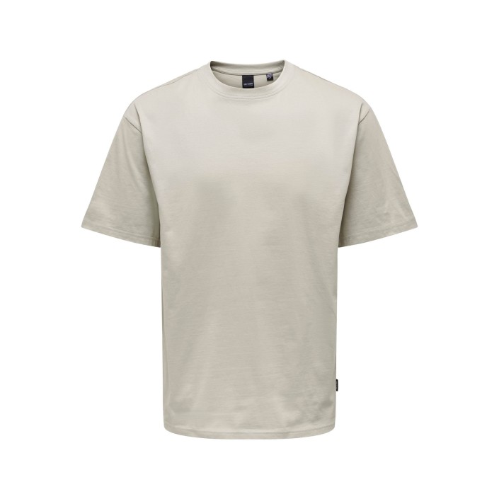 ONLY&SONS ONSFRED RLX SS TEE NOOS Silver Lining | Freewear ONSFRED RLX SS TEE NOOS - www.freewear.nl - Freewear