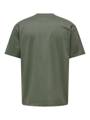 ONLY&SONS ONSFRED RLX SS TEE NOOS Castor Gray | Freewear ONSFRED RLX SS TEE NOOS - www.freewear.nl - Freewear