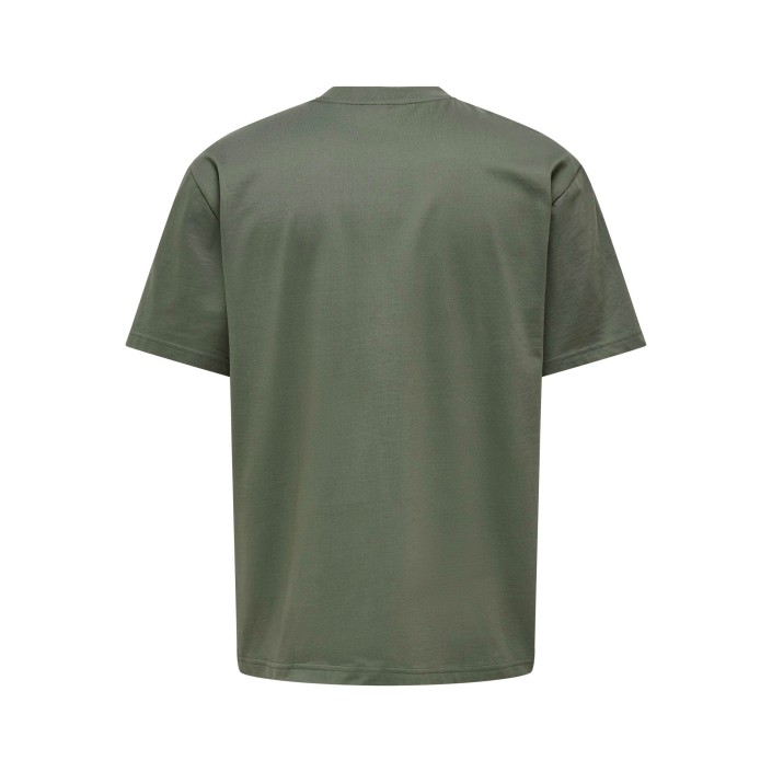 ONLY&SONS ONSFRED RLX SS TEE NOOS Castor Gray | Freewear ONSFRED RLX SS TEE NOOS - www.freewear.nl - Freewear