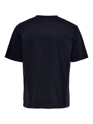 ONLY&SONS ONSFRED RLX SS TEE NOOS Dark Navy | Freewear ONSFRED RLX SS TEE NOOS - www.freewear.nl - Freewear
