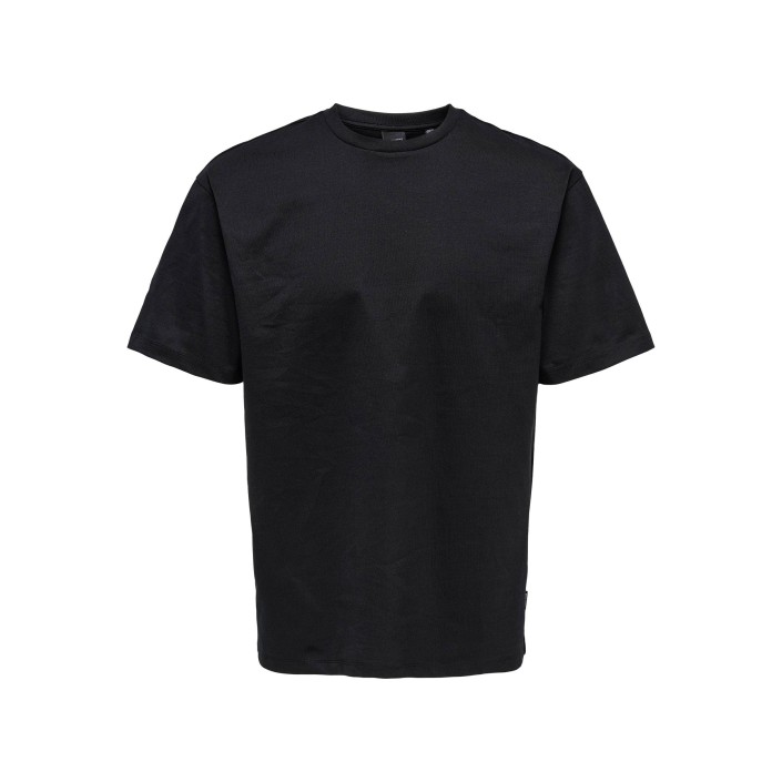 ONLY&SONS ONSFRED RLX SS TEE NOOS Black | Freewear ONSFRED RLX SS TEE NOOS - www.freewear.nl - Freewear