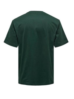 ONLY&SONS ONSFRED RLX SS TEE NOOS Darkest Spruce | Freewear ONSFRED RLX SS TEE NOOS - www.freewear.nl - Freewear