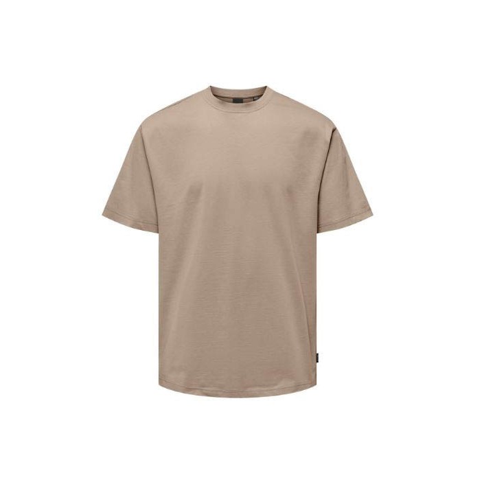ONLY&SONS ONSFRED RLX SS TEE NOOS Desert Taupe | Freewear ONSFRED RLX SS TEE NOOS - www.freewear.nl - Freewear