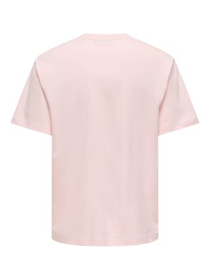 ONLY&SONS ONSFRED RLX SS TEE NOOS Barely Pink | Freewear ONSFRED RLX SS TEE NOOS - www.freewear.nl - Freewear