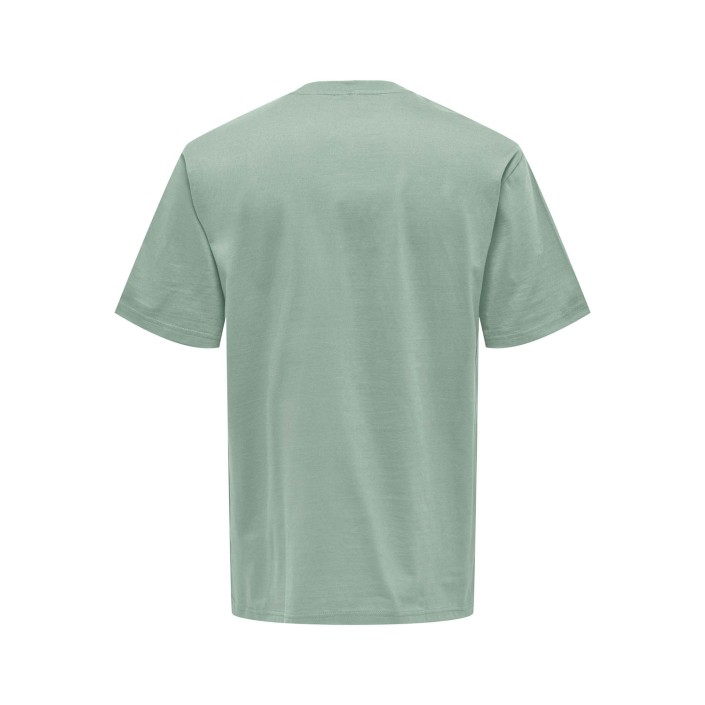 ONLY&SONS ONSFRED RLX SS TEE NOOS Iceberg Green | Freewear ONSFRED RLX SS TEE NOOS - www.freewear.nl - Freewear