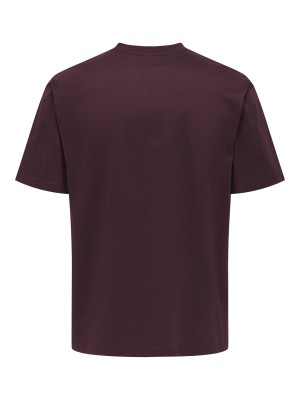 ONLY&SONS ONSFRED RLX SS TEE NOOS Port Royale | Freewear ONSFRED RLX SS TEE NOOS - www.freewear.nl - Freewear