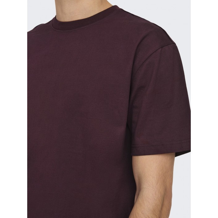 ONLY&SONS ONSFRED RLX SS TEE NOOS Port Royale | Freewear ONSFRED RLX SS TEE NOOS - www.freewear.nl - Freewear