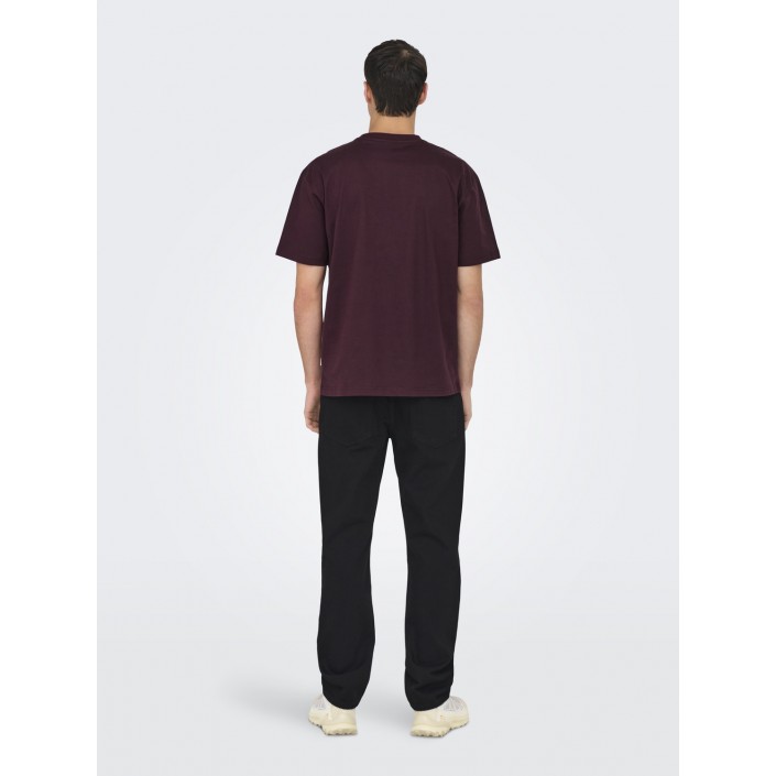 ONLY&SONS ONSFRED RLX SS TEE NOOS Port Royale | Freewear ONSFRED RLX SS TEE NOOS - www.freewear.nl - Freewear