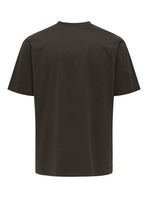 ONLY&SONS ONSFRED RLX SS TEE NOOS Mulch | Freewear ONSFRED RLX SS TEE NOOS - www.freewear.nl - Freewear