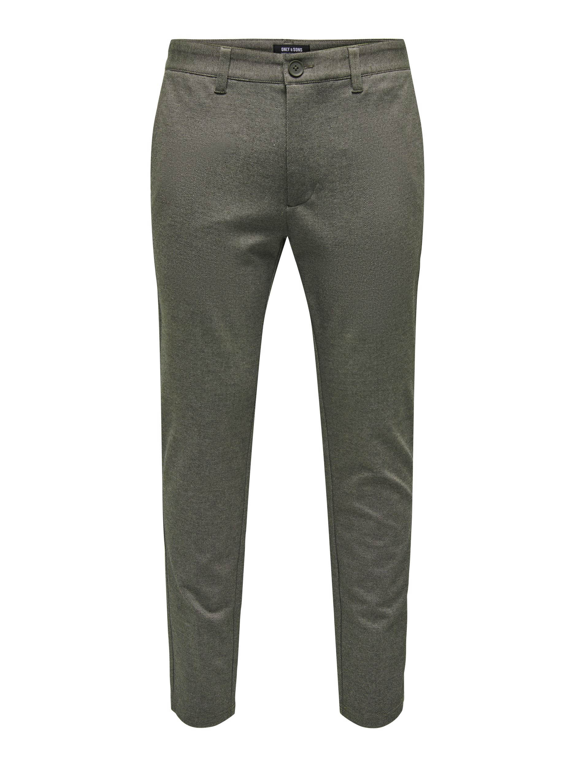 Only Onsmark Slim Herringbone Pant