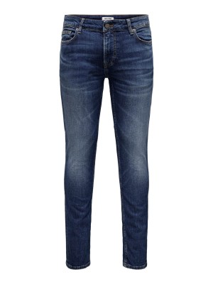 ONLY&SONS ONSLOOM SLIM DARK BLUE 3030 JEANS N: Blue Denim | Freewear