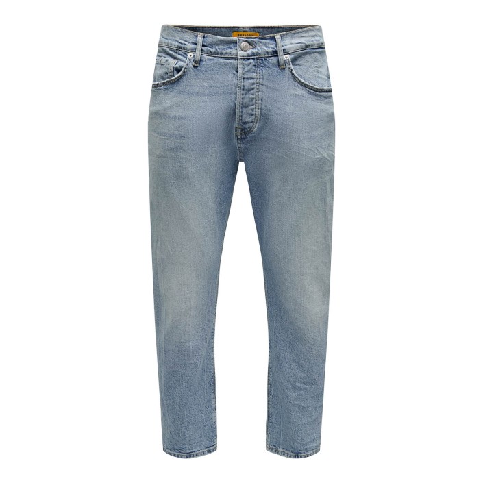 ONLY&SONS ONSAVI COMFORT L. BLUE 4934 JEANS N: Light Blue Denim | Freewear ONSAVI COMFORT L. BLUE 4934 JEANS N: - www.freewear.nl - Freewear