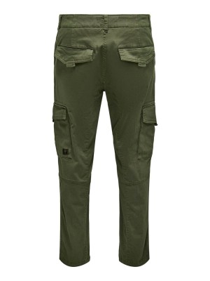 ONLY&SONS ONSDEAN LIFE TAP CARGO 0032 PANT NO: Olive Night | Freewear ONSDEAN LIFE TAP CARGO 0032 PANT NO: - www.freewear.nl - Freewear