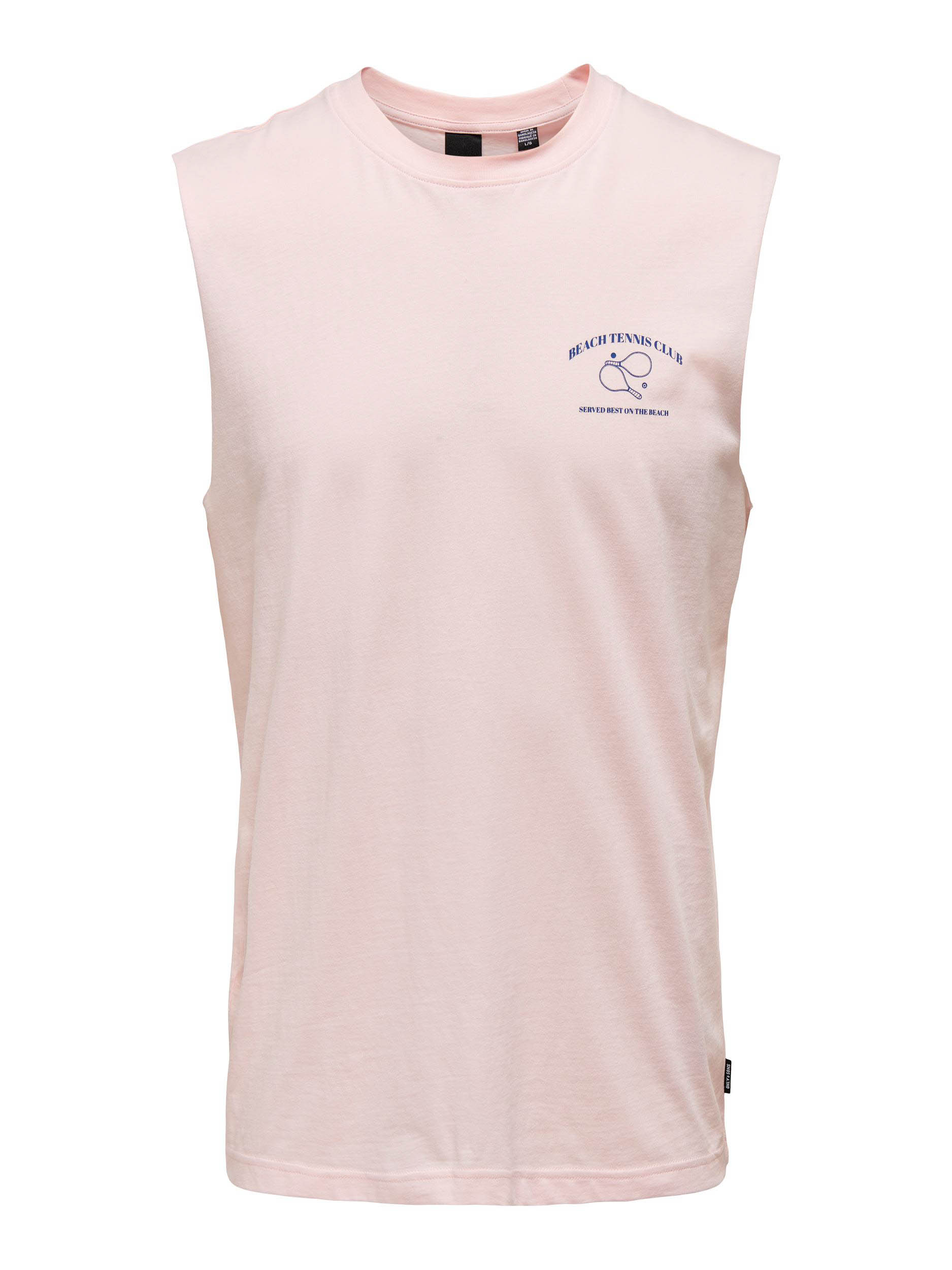 Only & Sons / Tanktop Alec Life Regular Top in rose