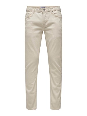 ONLY&SONS ONSLOOM SLIM ONE ECRU 6530 CRO DNM Ecru | Freewear ONSLOOM SLIM ONE ECRU 6530 CRO DNM - www.freewear.nl - Freewear