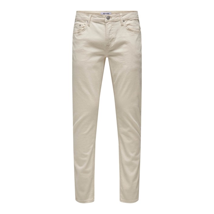 ONLY&SONS ONSLOOM SLIM ONE ECRU 6530 CRO DNM Ecru | Freewear ONSLOOM SLIM ONE ECRU 6530 CRO DNM - www.freewear.nl - Freewear