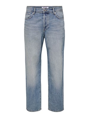 ONLY&SONS ONSFADE LOOSE MB 6781 TAI DNM NOOS Medium Blue Denim | Freewear ONSFADE LOOSE MB 6781 TAI DNM NOOS - www.freewear.nl - Freewear