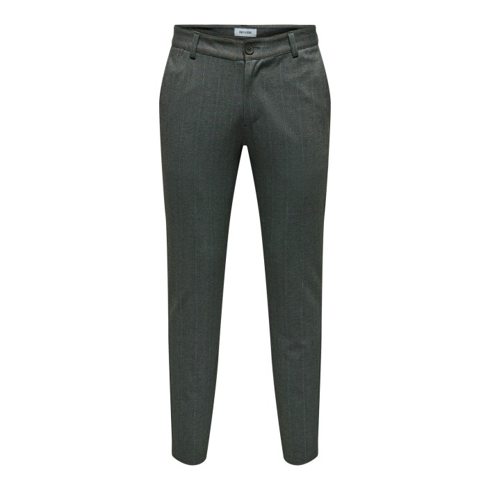 ONLY&SONS ONSMARK SLIM 02093 HERRINGBONE PANT: Black | Freewear ONSMARK SLIM 02093 HERRINGBONE PANT: - www.freewear.nl - Freewear